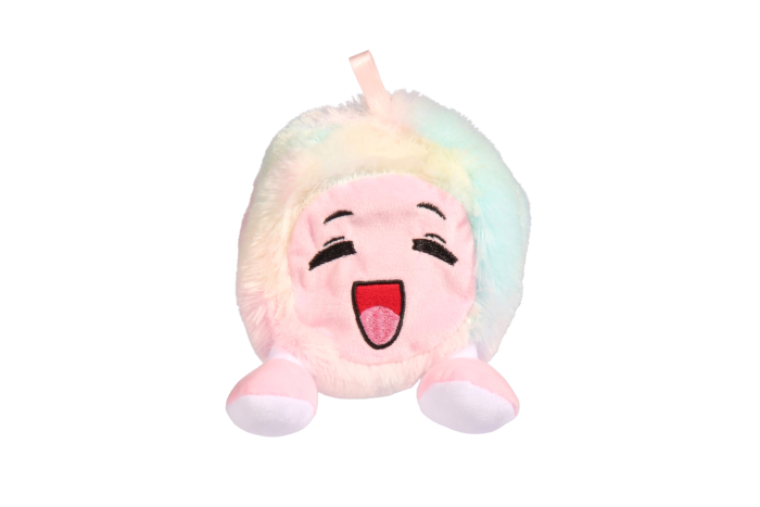 Furry Face Ball, With Legs, 6