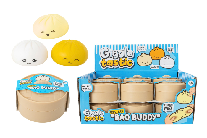 Squeezy Dumpling In Case, In Display
