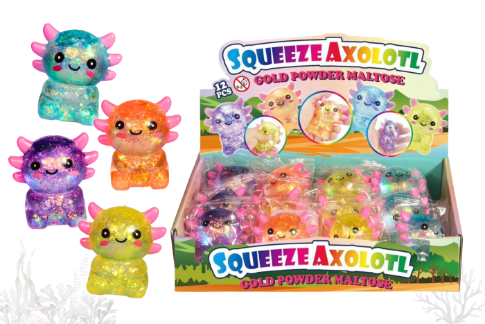Squeezy Axolotl, Sugar Gel - In Display