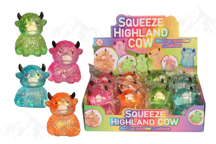 Squeeze Highland Cow, Sugar Gel