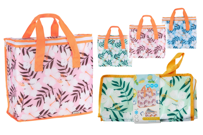 16L Cool Bag, Tropical Print