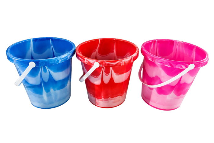 Medium Round Marble Bucket