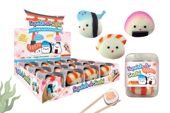 Squeeze Sushi, 2 Pack - In Display