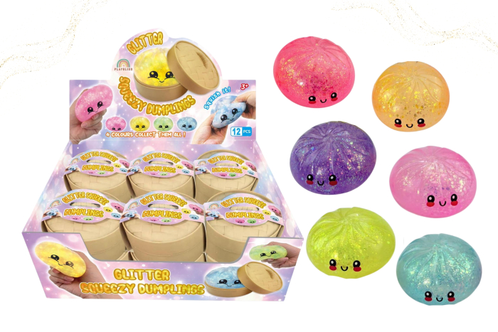 Glitter Dumplings, In Display
