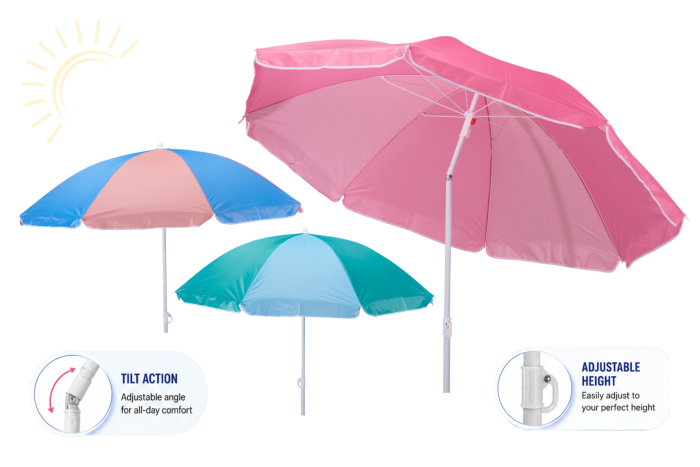 Parasol, 160cm - With Tilt Action