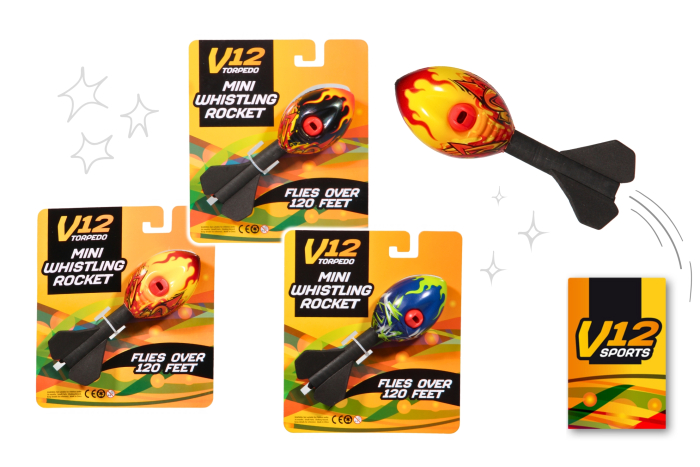 Whistling Rocket, Pocket Size, Carded