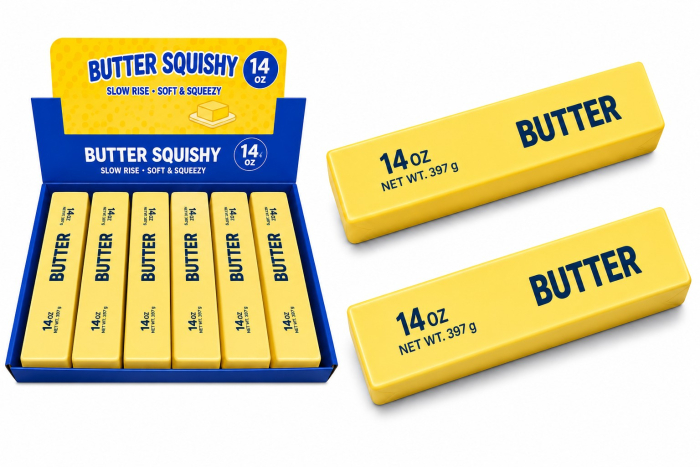 Giant Squishy Butter, Foam - In Display