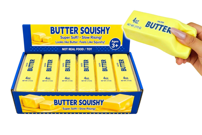 Squishy Foam Butter, In Display