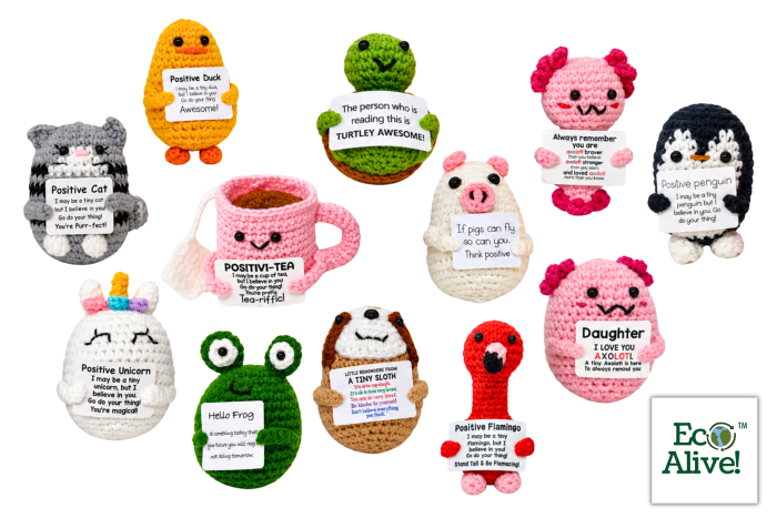 Knitted Animals, Positive Vives