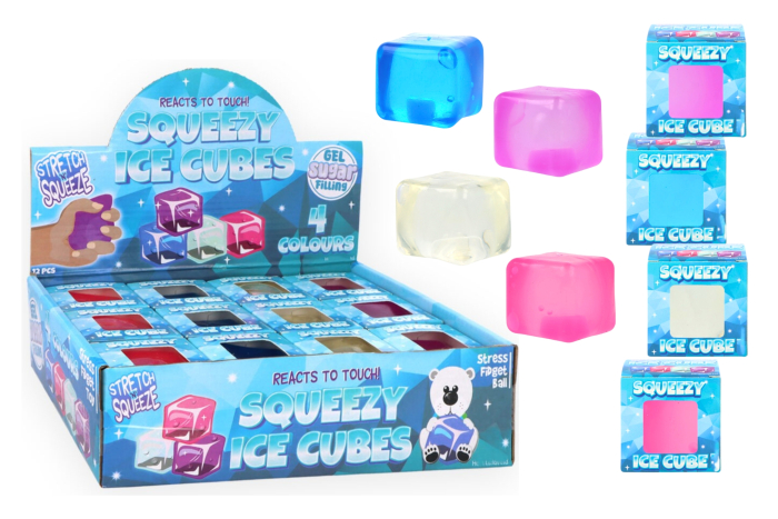 Squeeze Cube, Sugar Gel - In Display