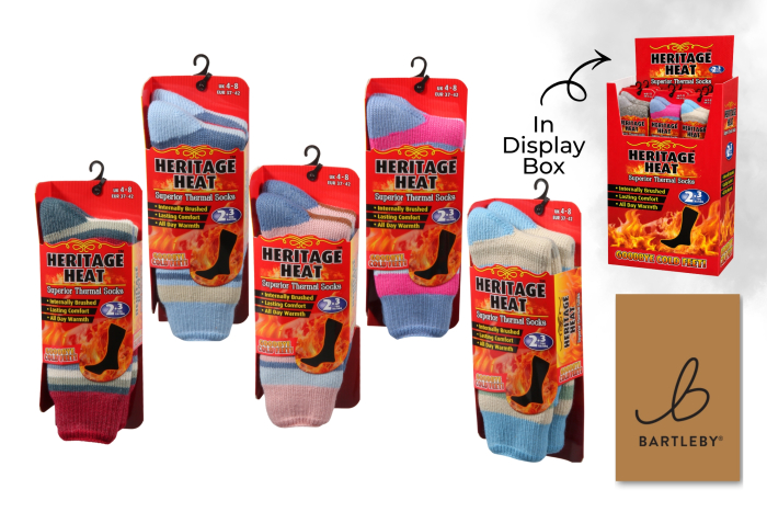 Heat Socks - Ladies, In Display