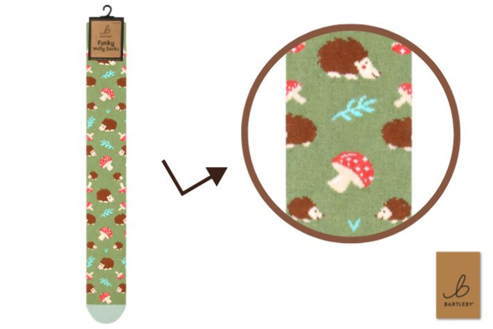 Funky Welly Socks - Woodland