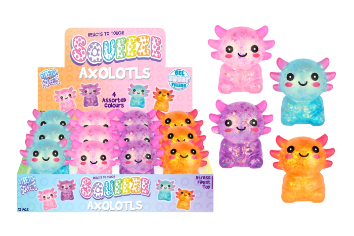 Squeezy Axolotl, Sugar Gel - In Display