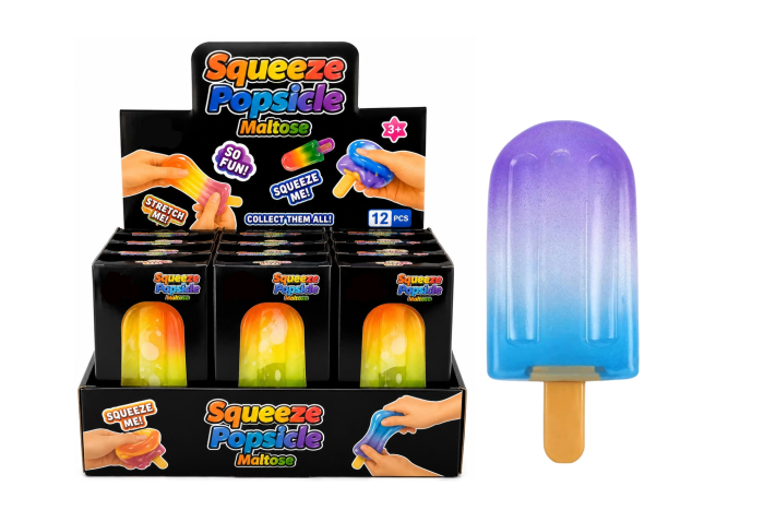Squeeze Lolly, Rainbow Sugar Gel - In Display