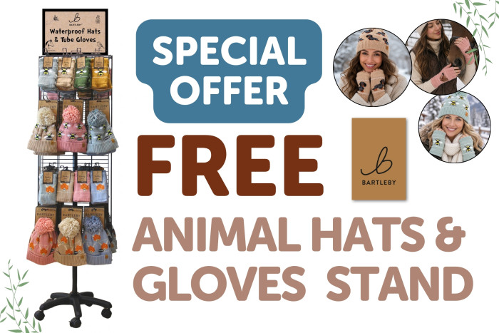 ☆ FUNKY HATS & GLOVES STAND DEAL ☆