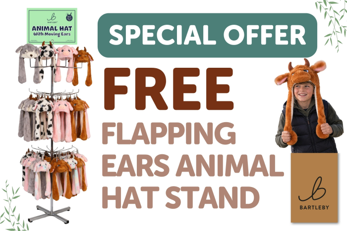 ☆ MOVING EAR HATS STAND DEAL ☆