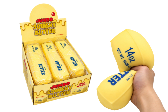 Giant Squeeze Butter, Flour Filled