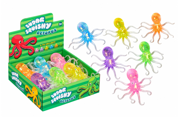 Squeezy Octopus, In Display