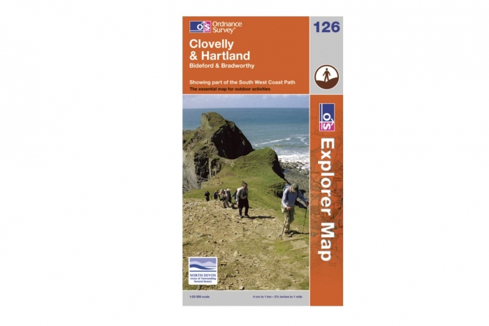 Explorer Map - Clovelly & Hartland