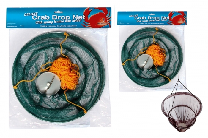 Crab Drop Net - Metal, 12"