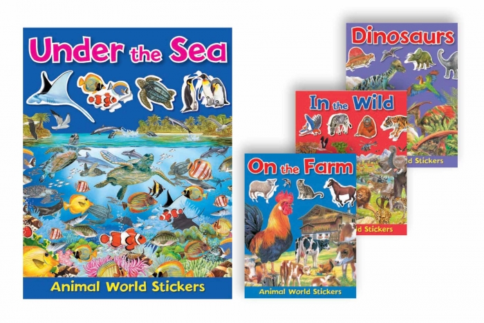 Sticker Book - Animal World