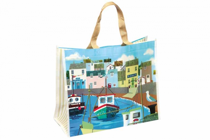 Shopper Bag - Harbour Scene