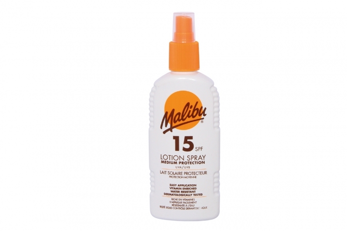 Malibu Spray Sun Lotion - SPF15 