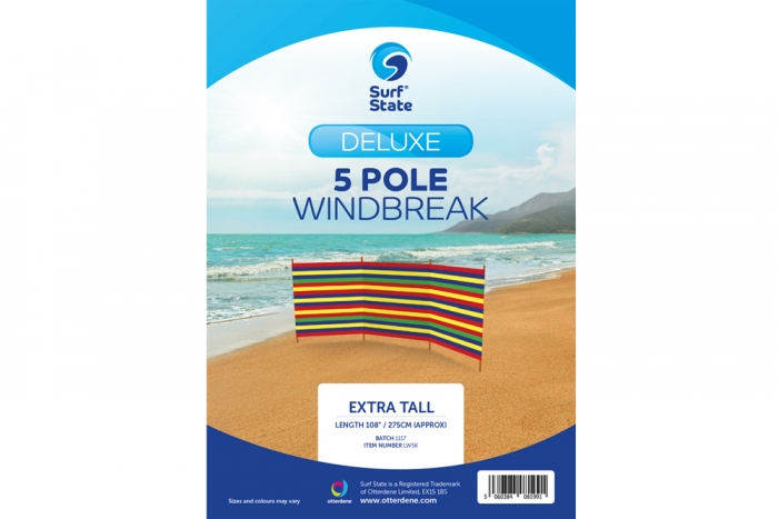 Windbreak - 5 Pole, King Size