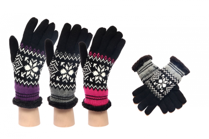 Ladies Gloves - Fairisle