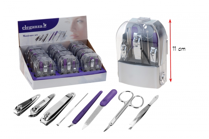 8 Piece Manicure Set - In Case