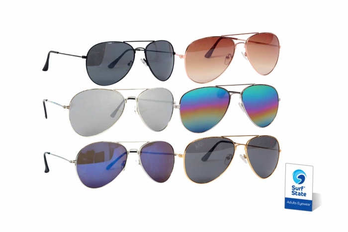 Sunglasses - Adult, Aviator Style