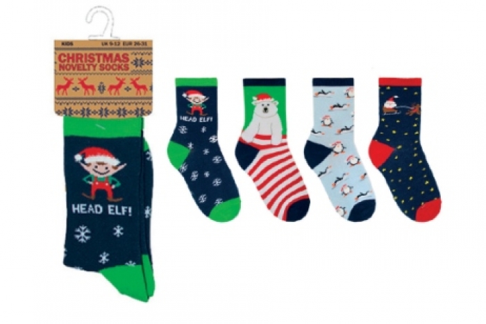 Socks - Childs Novelty Christmas
