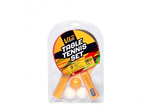 V12 Table Tennis Set - In Clamshell