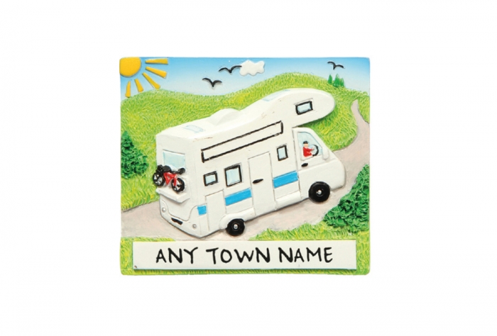 Motorhome Magnet - Town Named