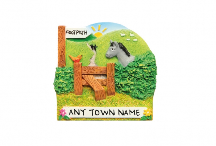 Countryside Magnet - Town Named