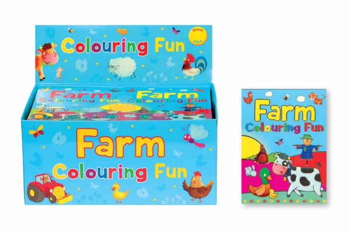 Colouring Fun Pad - Farm