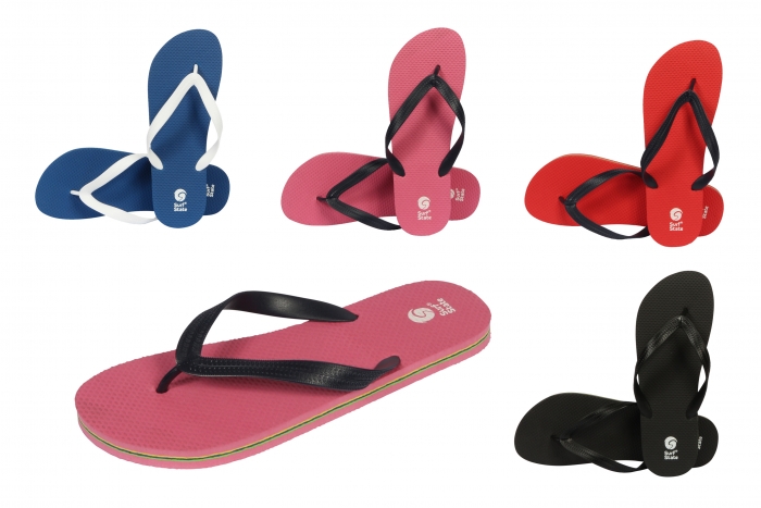 Flip Flops - Youths, Plain, Size 3