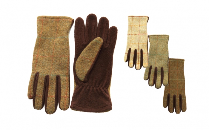 Ladies Gloves - Tweed