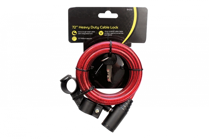 72" Deluxe Bike Lock - Heavy Duty