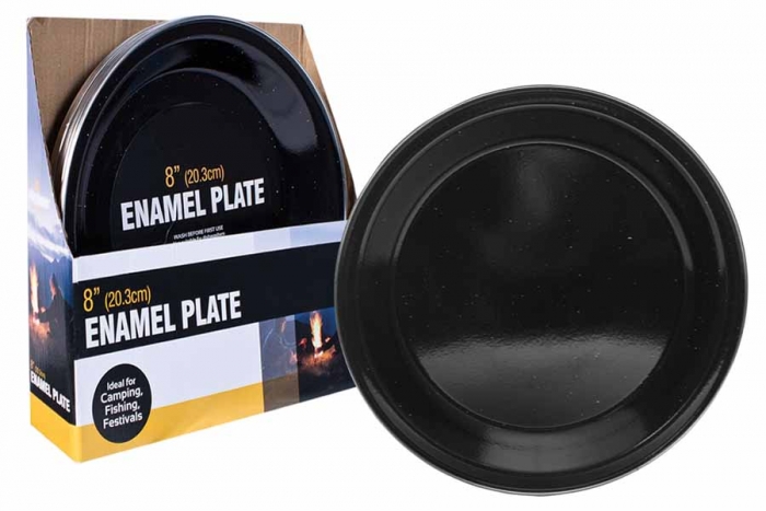 Enamel Camping Plate - In Display