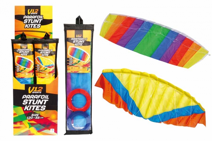 V12 Stunt Kite - Airstorm Parafoil 