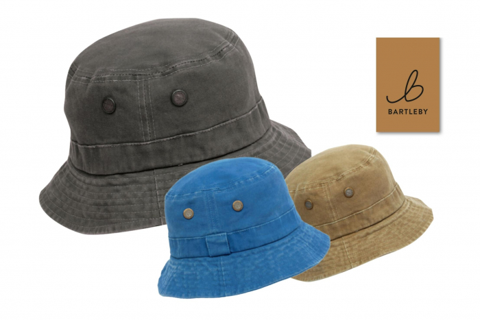 Mens Washed Bucket Hat