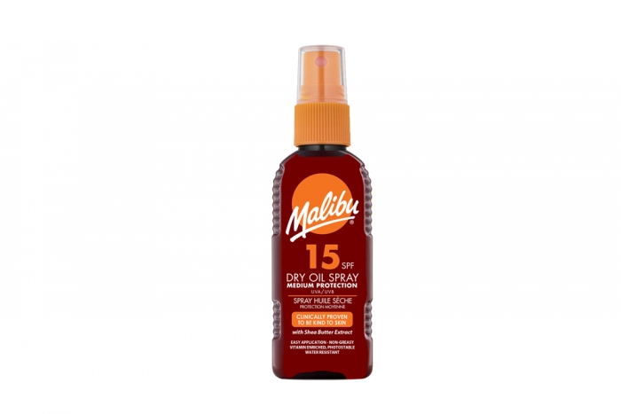 Malibu Dry Oil - SPF15, Spray