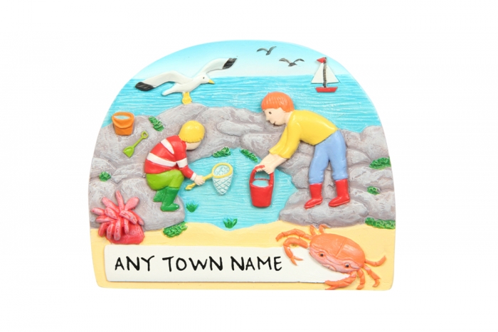 Rock Pooling Magnet - Town Named