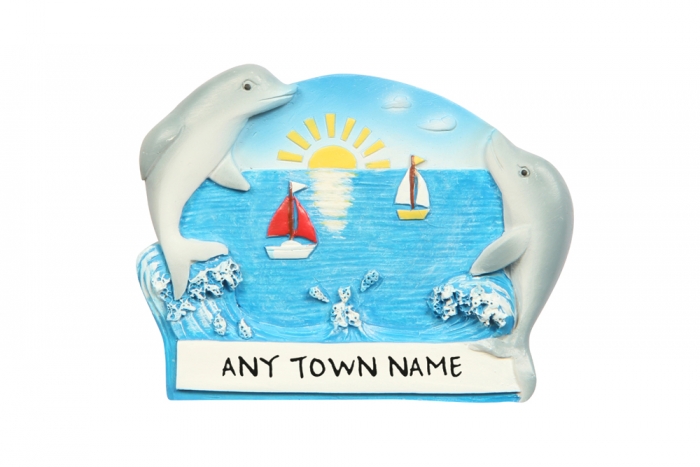 Dolphin Magnet - Town Named