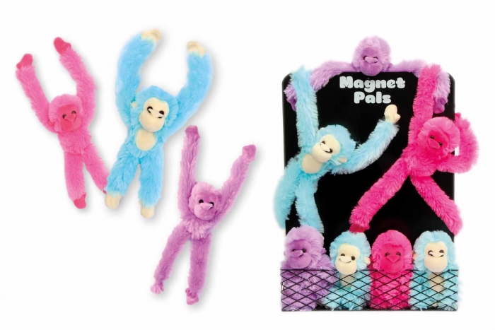 magnetic plush monkey