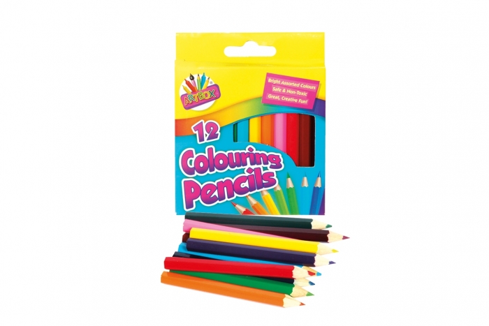 Coloured Pencils - 12 Short