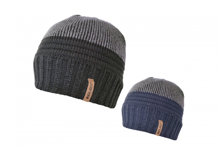 Mens 2 Tone Beanie Hat