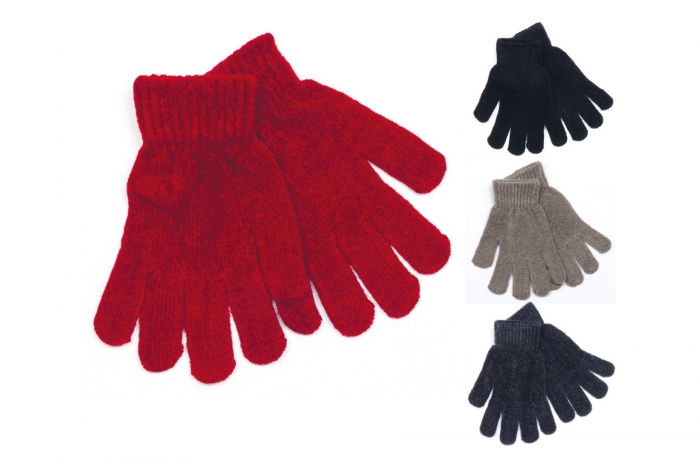 Ladies Thermal Chenille Gloves