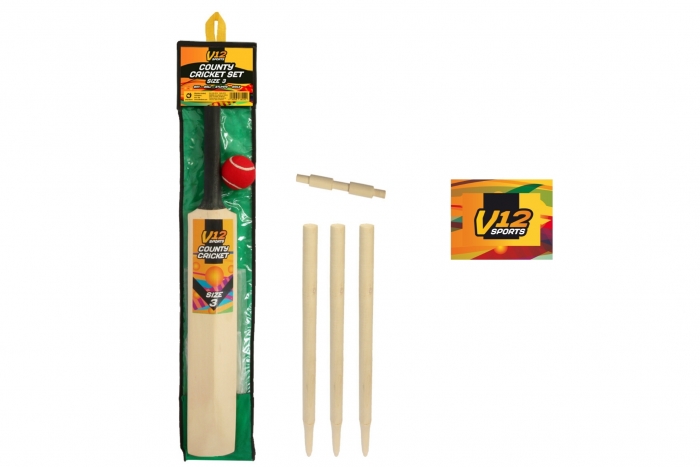 V12 Deluxe Cricket Set - Size 3